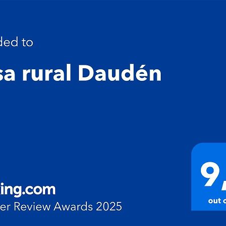 Casa Rural Dauden Cantavieja Εξωτερικό φωτογραφία
